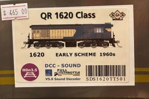 QR 1620 Class Early Scheme 1960s HOn3.5